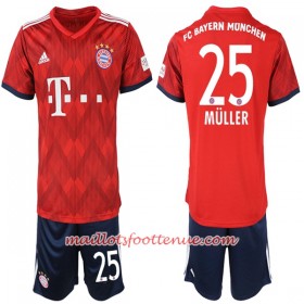 Maillot/Tenue Bayern Munich Müller 25 Enfant Domicile 2018/2019